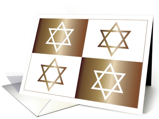 Passover / Star of David card (775736)