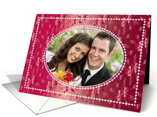 Wedding / Thank You for Gift, Photo card (778334)