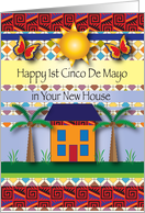 Cinco De Mayo / 1st in New House card