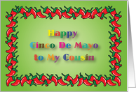 Cinco De Mayo / Cousin, Chili Peppers card