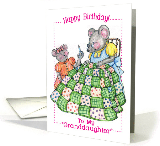 Birthdays / Like a Granddaughter to Me card (814047)