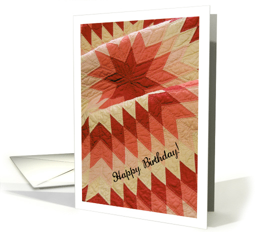 Birthday for a Quilter card (815221)