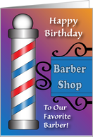 Birthdays For Barber...