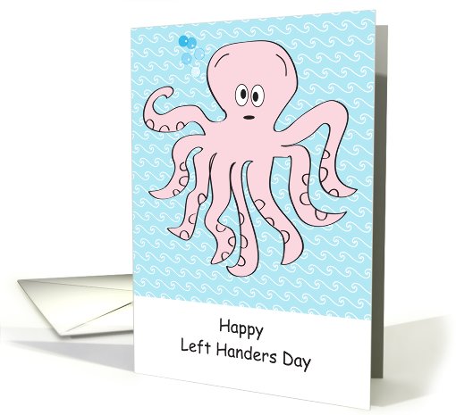 Holidays / National Left Handers Day card (828472)