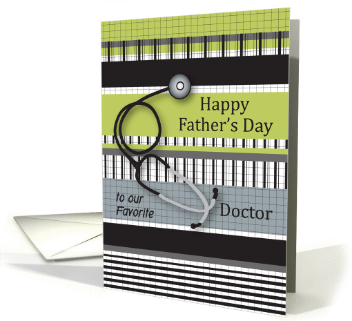 Father's Day, for Doctor, sthethoscope card (898794)