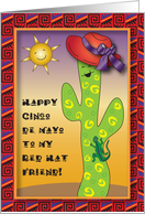 Cinco de Mayo to Red Hat Friend card