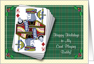 Christmas to Card Player, Cards, Holly card