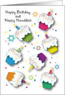 Happy Birthday and Happy Hanukkah card