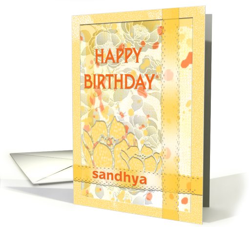 Happy Birthday-Sandhya card (459685)