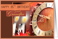 Happy 85th Birthday Great Grandpa card