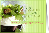 Congratulations to the mother of the Groom card