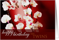 Happy Birthday Twins card