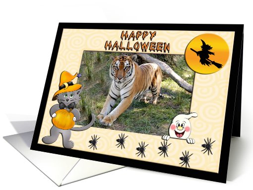 Halloween Tiger card (481866)