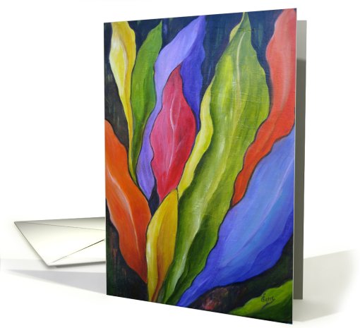 Colorful card (476347)