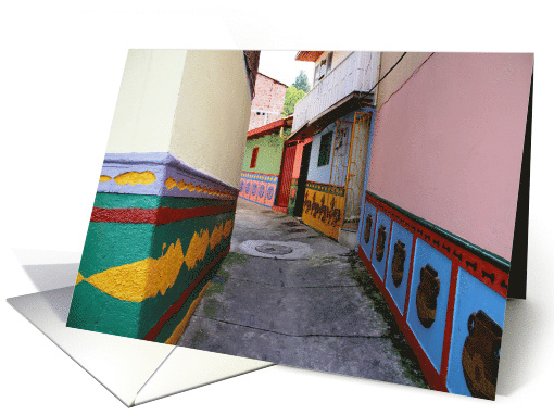 Colorful Street card (629017)