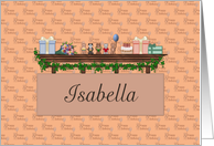 Birthday Isabella card