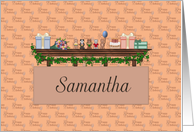 Birthday Samantha card