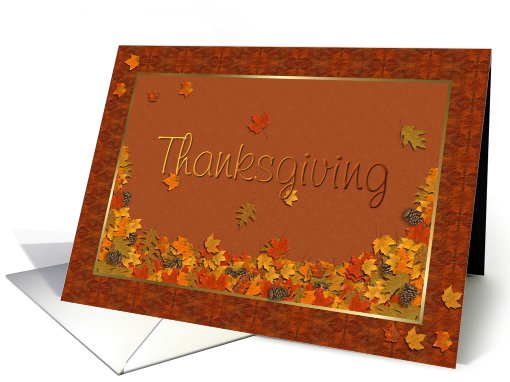 Remembrance Thanksgiving card (516503)