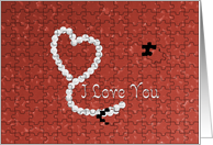Love Puzzle card
