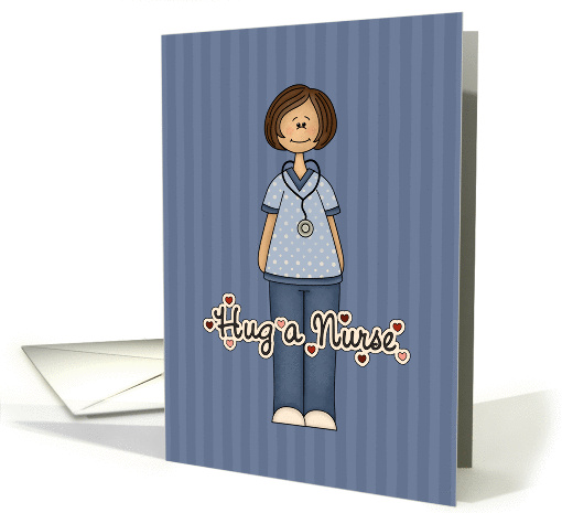 Hug a (Female) Nurse card (910728)