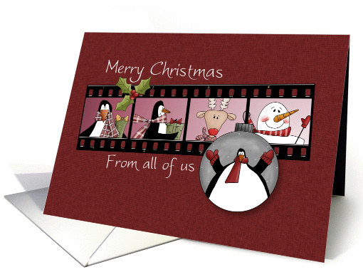 Merry Christmas from all of us card (952593)