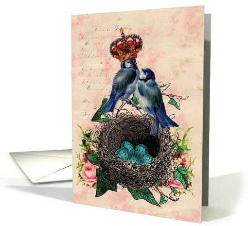 Blue Birds card (892860)