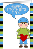 happy mother’s day - from son card
