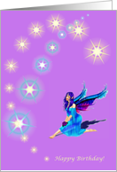 Birthday Blue Fairy card