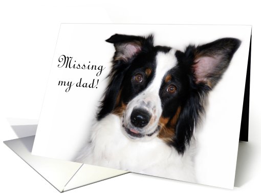 Missing You, Dad card (506369)