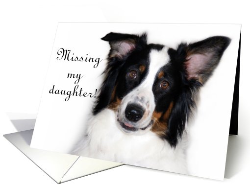 Missing You, Daughter card (506371)