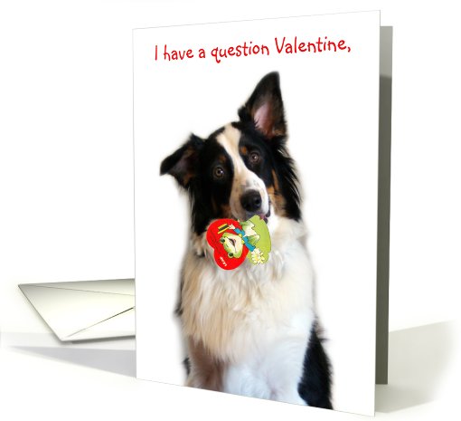 Bringing a Valentine, Proposal card (514819)