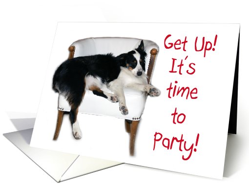 Get up! Let's Party! card (602825)