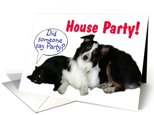 It's a Party, House Party card (602955)