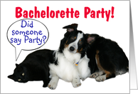 It’s a Party, Bachelorette Party card