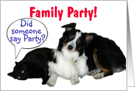 It’s a Party, Family Party card