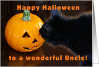 Happy Halloween Uncle card