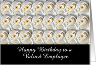 Two Dozen Roses, Valued Employee card