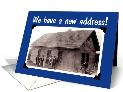 New Address card (493526)