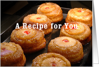 Baking Recipe for You card