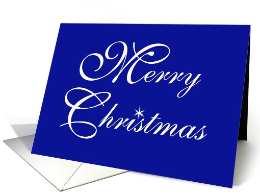 Merry Christmas, Blue card (505765)