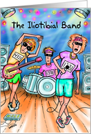 Iliotibial Band : Funny Runners Birthday card