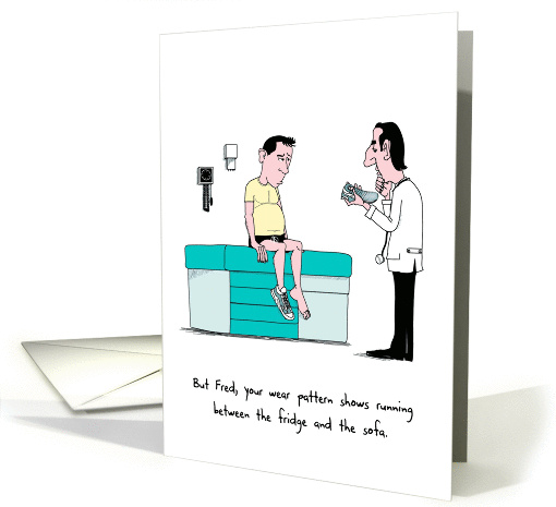 Running Tread : Funny Get Well card (470978)