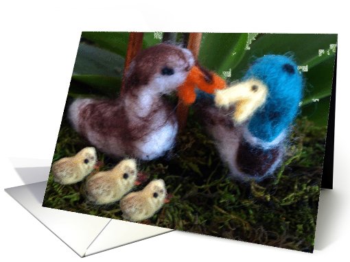 Duck Family card (471780)