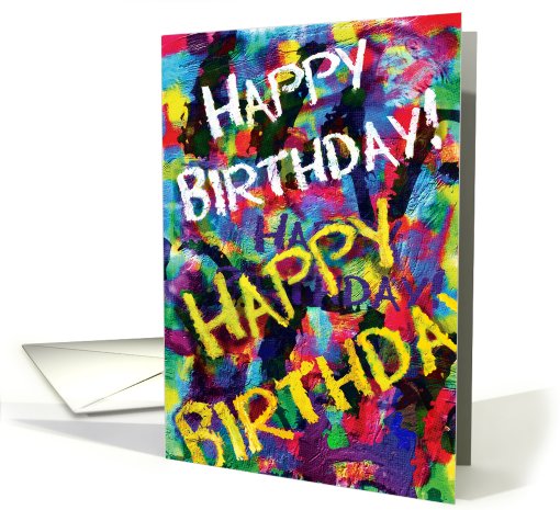 Happy Birthday! card (594347)