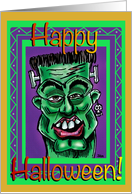 Happy Halloween! from frankendude card