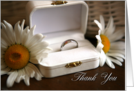 Thank you wedding card