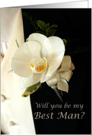 Wedding will you be my best man card