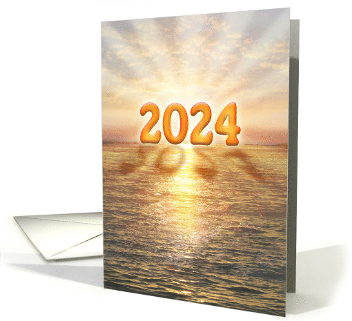 Happy New Year 2024 card (1331114)