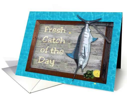 Fresh Catch of the Day card (478164)