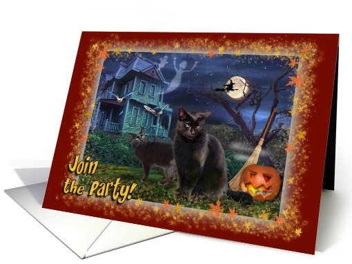 Halloween-Party card (478354)
